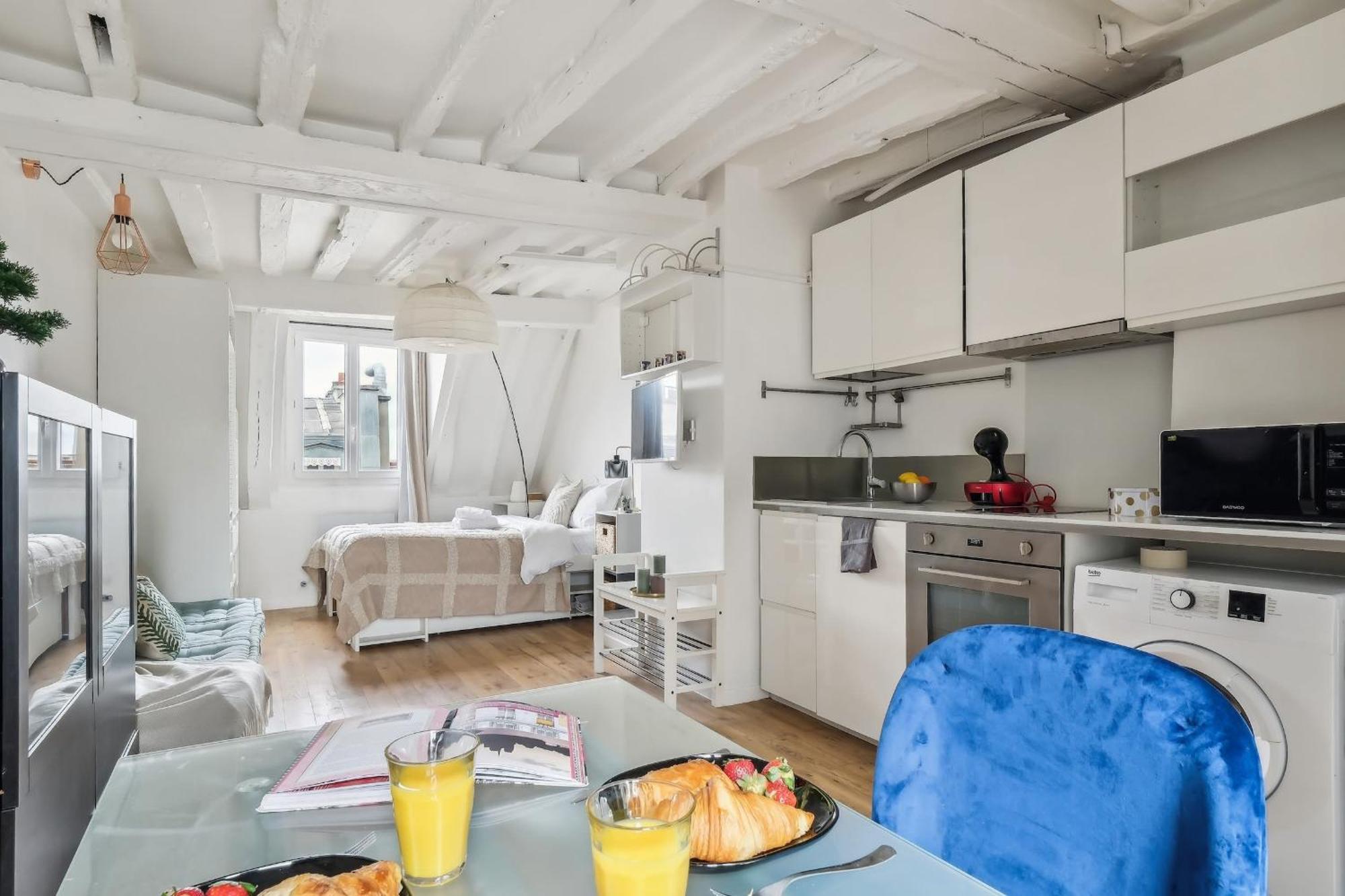 Apartamento Flat Near Le Louvre París Exterior foto